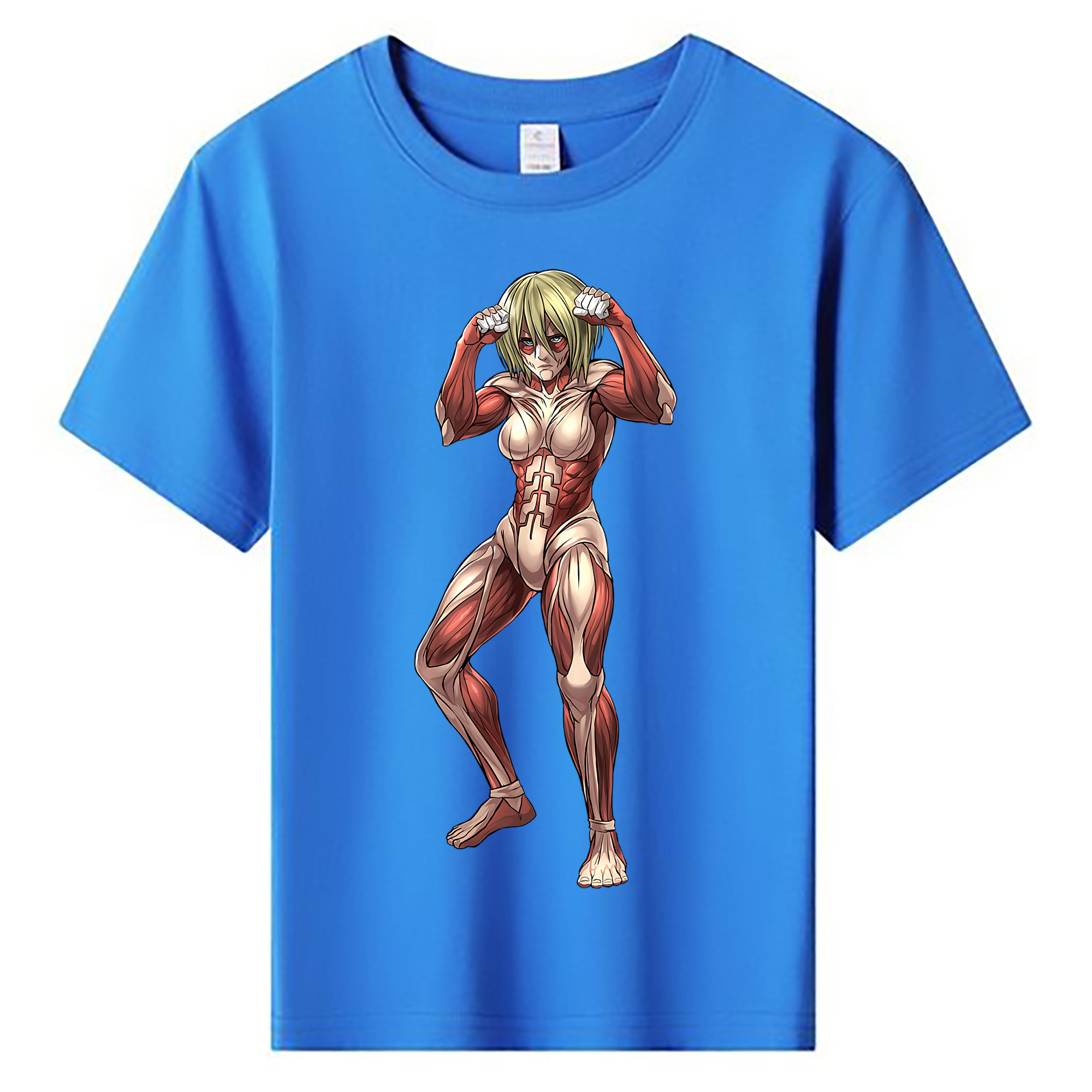 （画像用） 進撃の巨人 Attack on Titan 綿100％キッズTシャツ（フロントプリント）